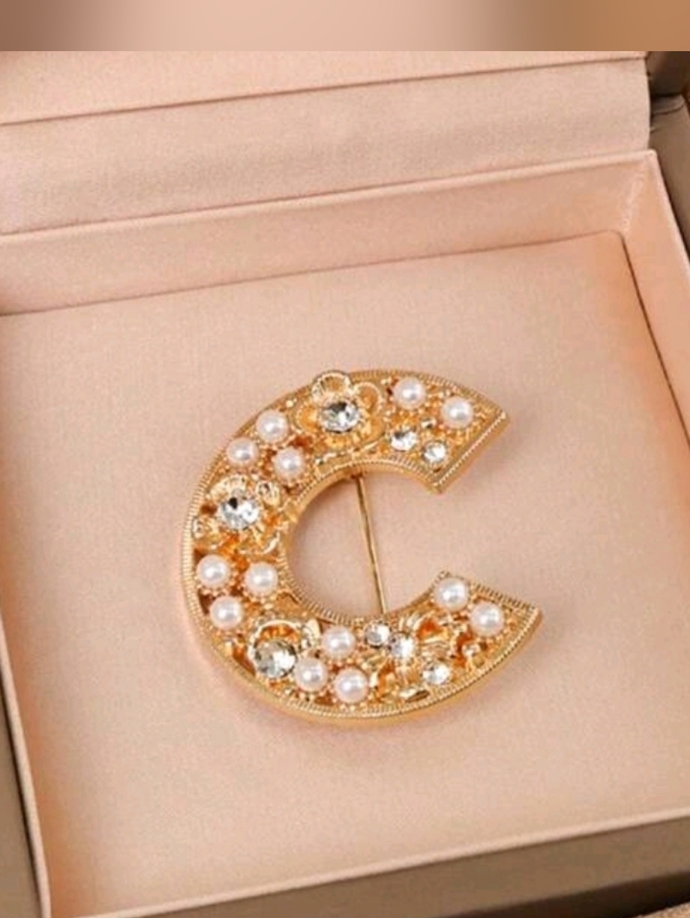 Chanel Style Brooch
